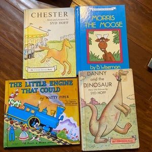 Lot of Vintage‎ I Can Read books Danny and the Dinosaur Morris the Moose +